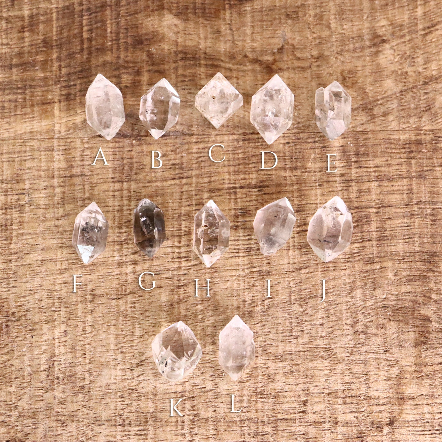 Herkimer diamanten