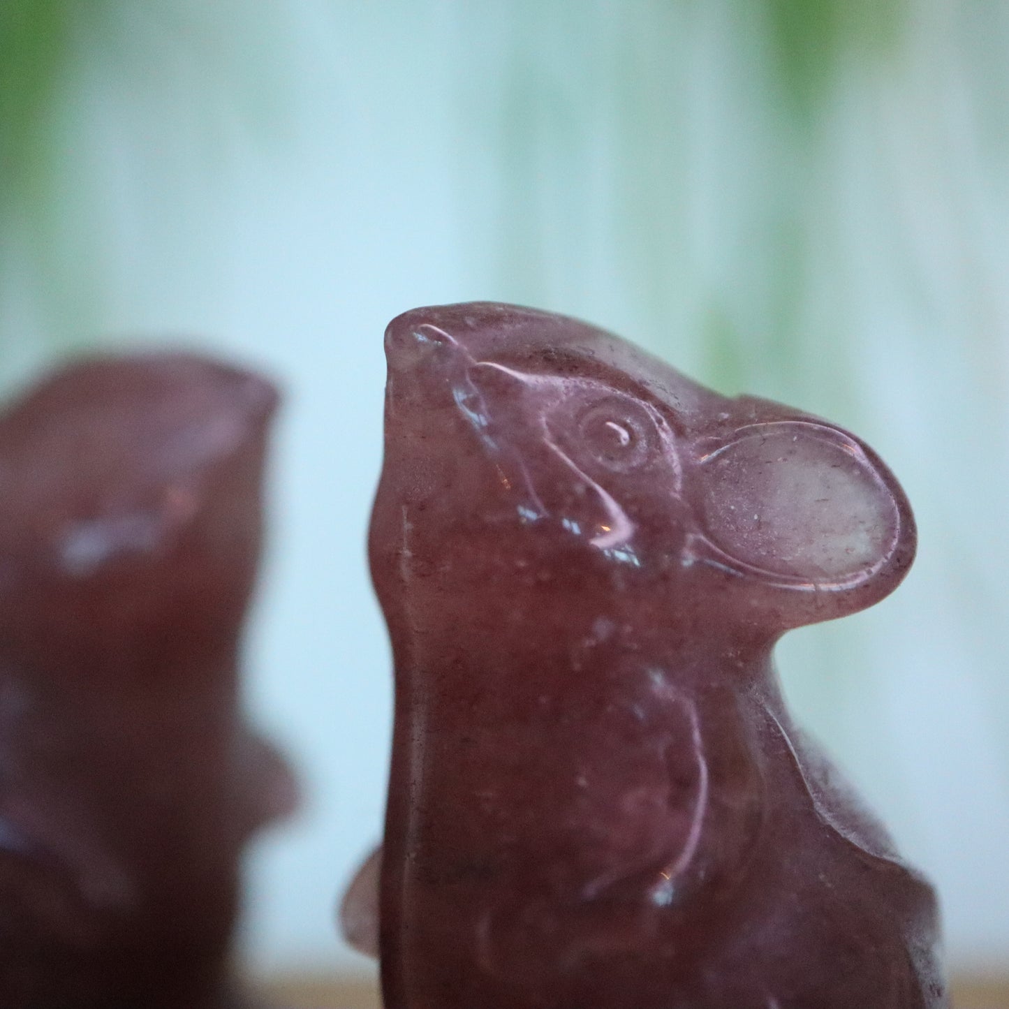 Muisje Aardbeien kwarts