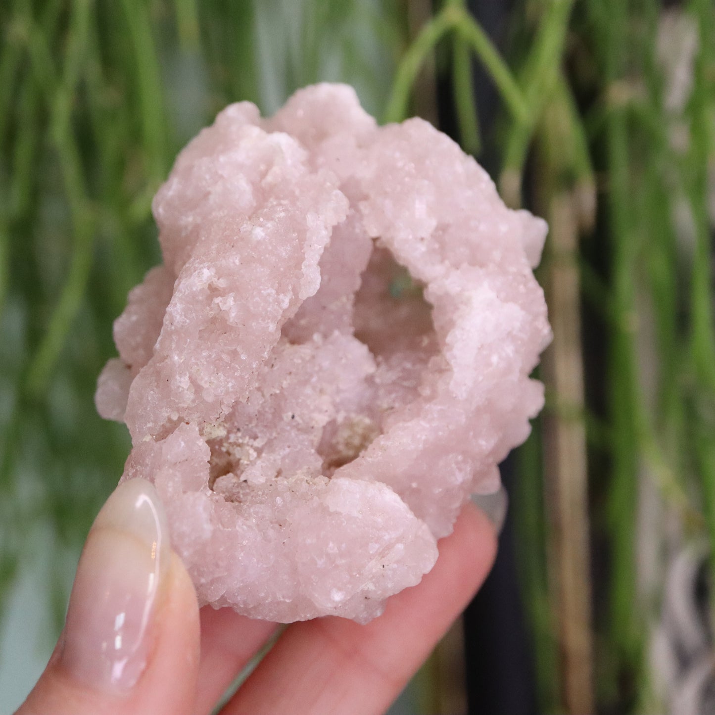Gekristalliseerde rozenkwarts