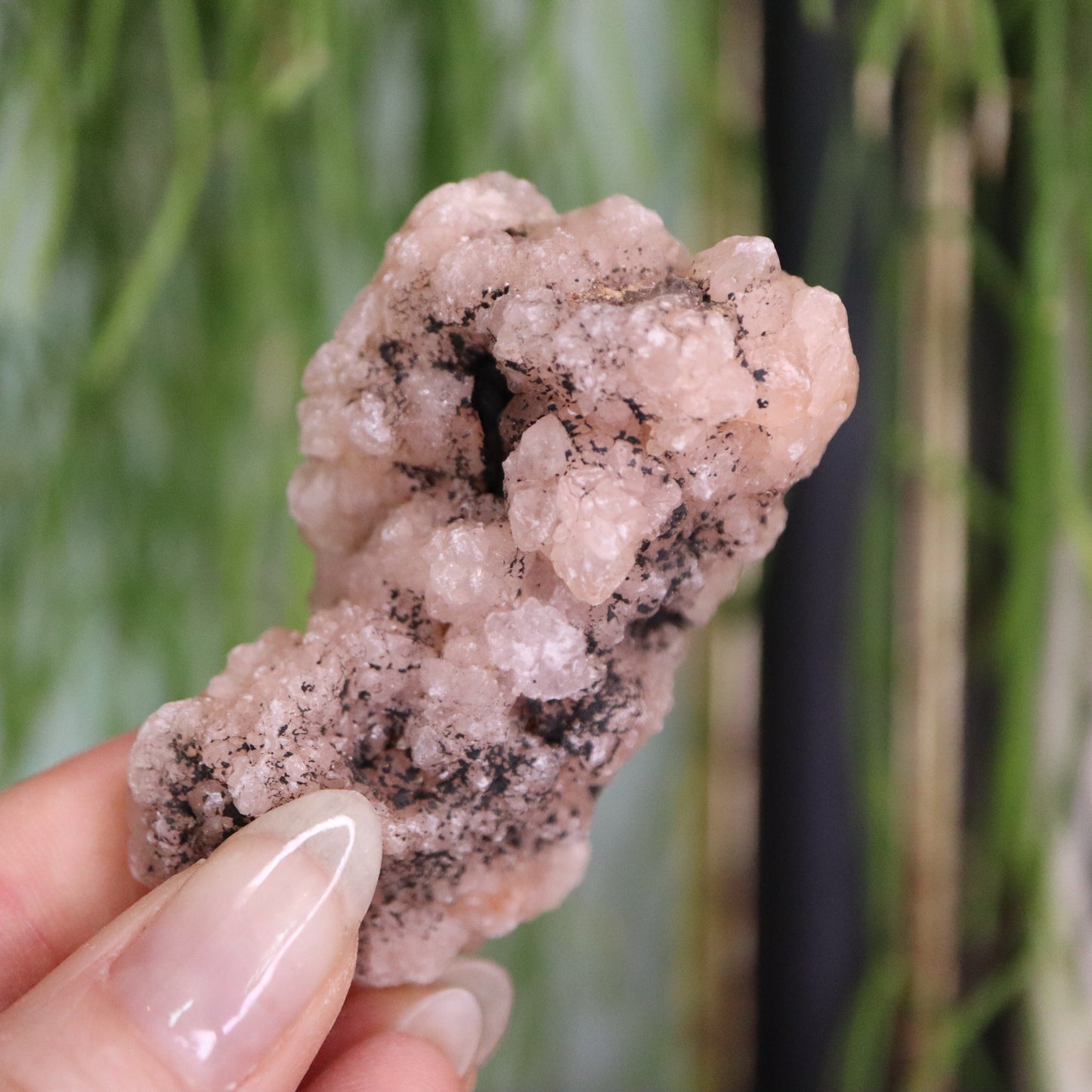 Gekristalliseerde rozenkwarts