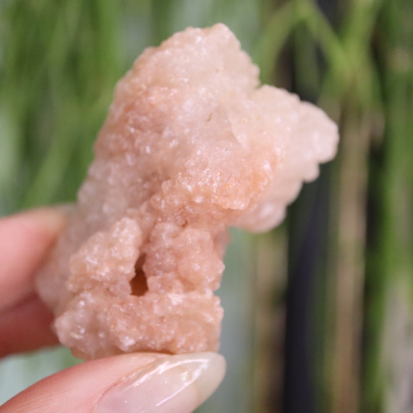 Gekristalliseerde rozenkwarts