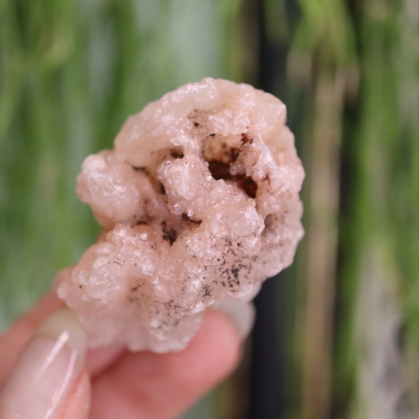 Gekristalliseerde rozenkwarts