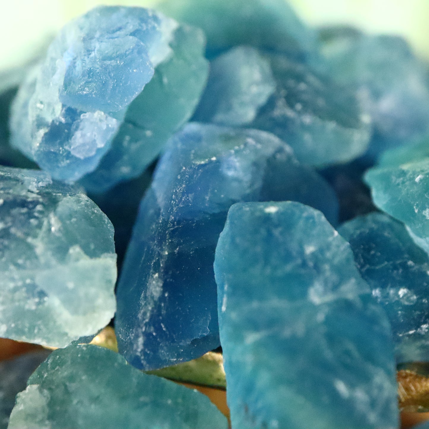 Blauwe fluoriet