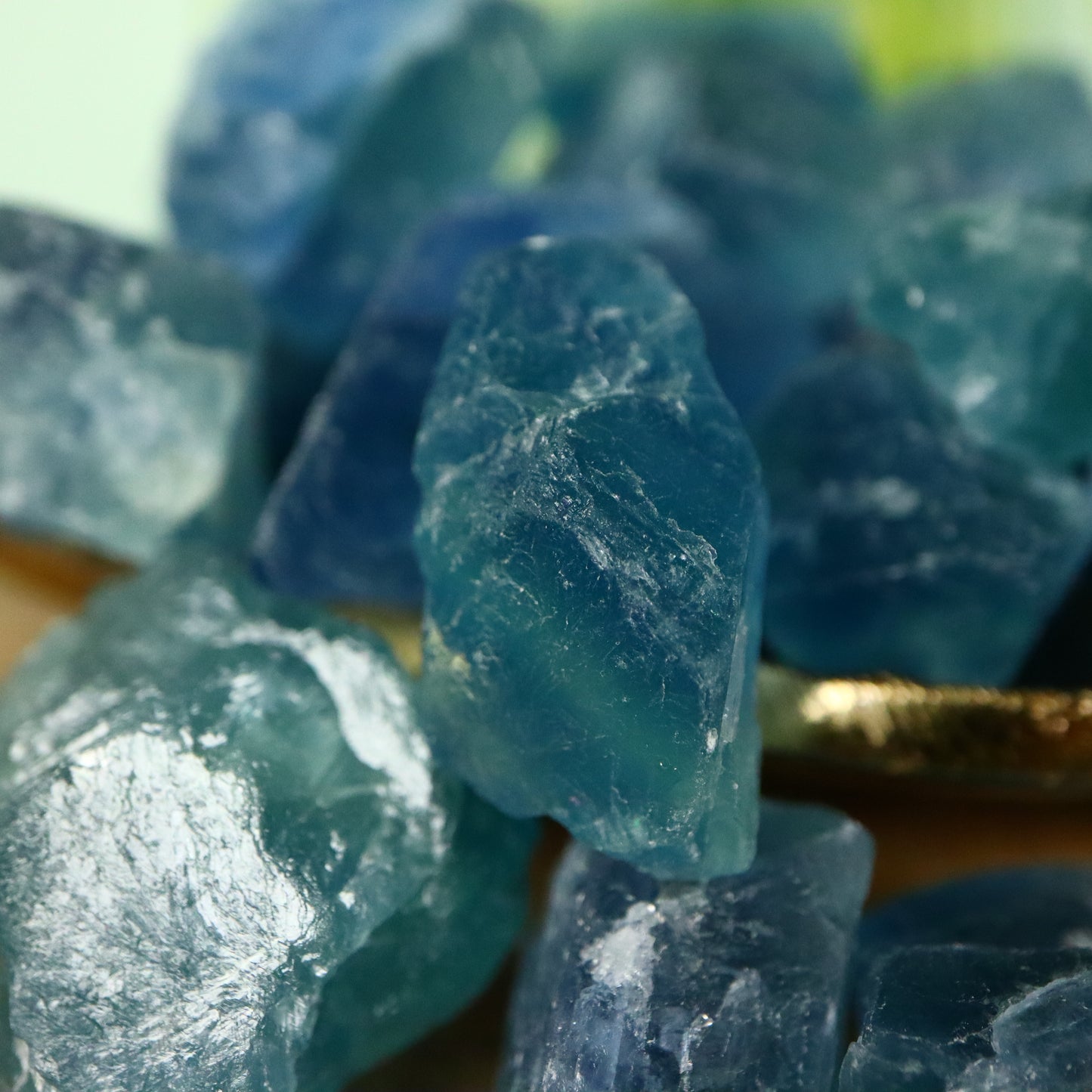 Blauwe fluoriet