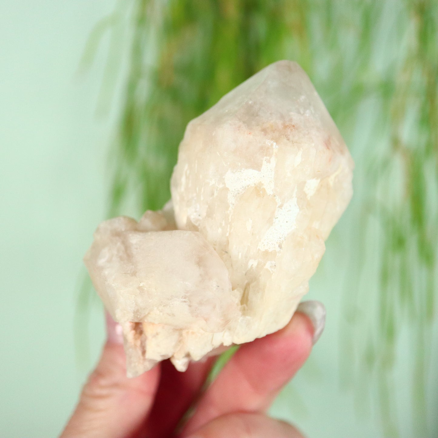 Bergkristal Candle Kwarts cluster