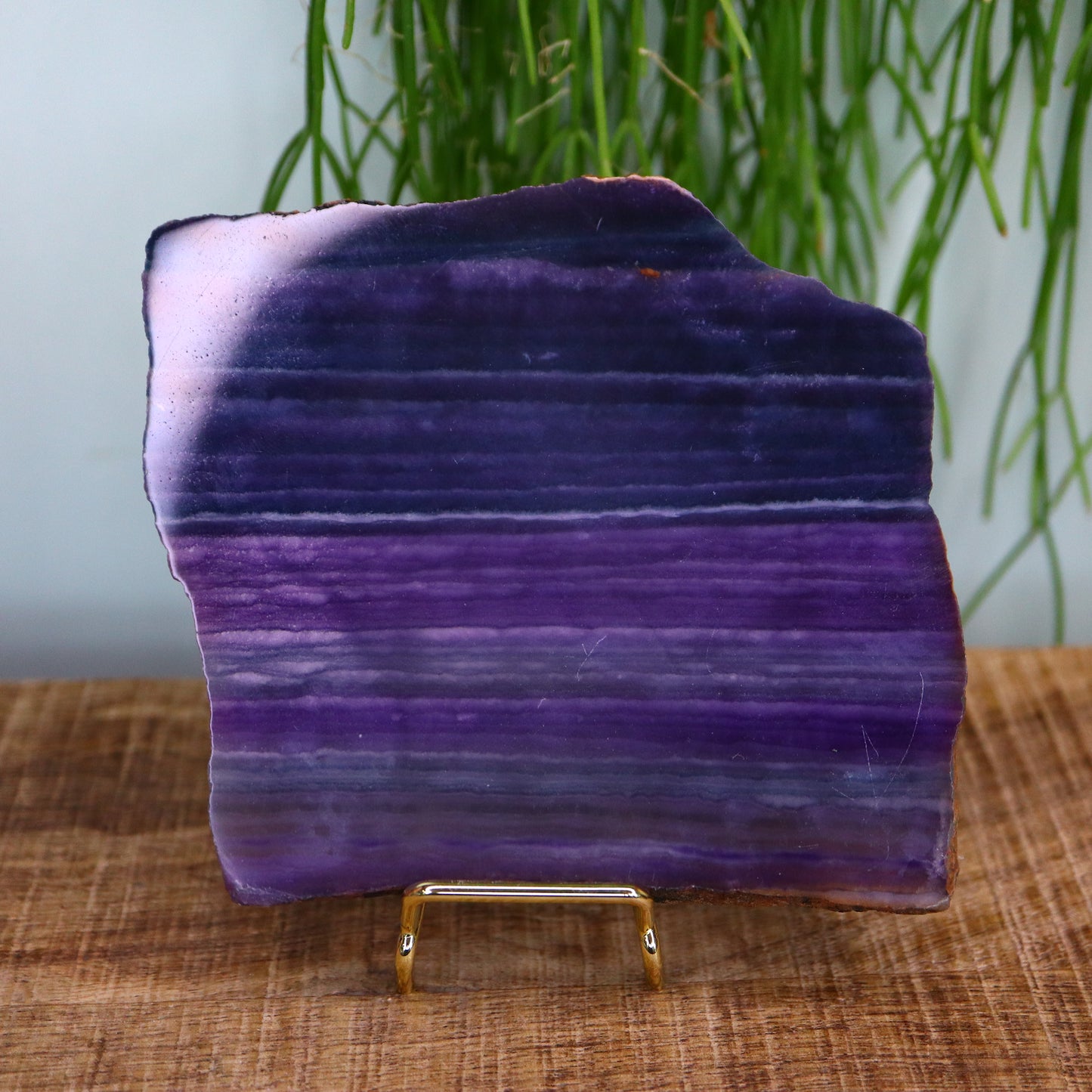 Fluorite slab