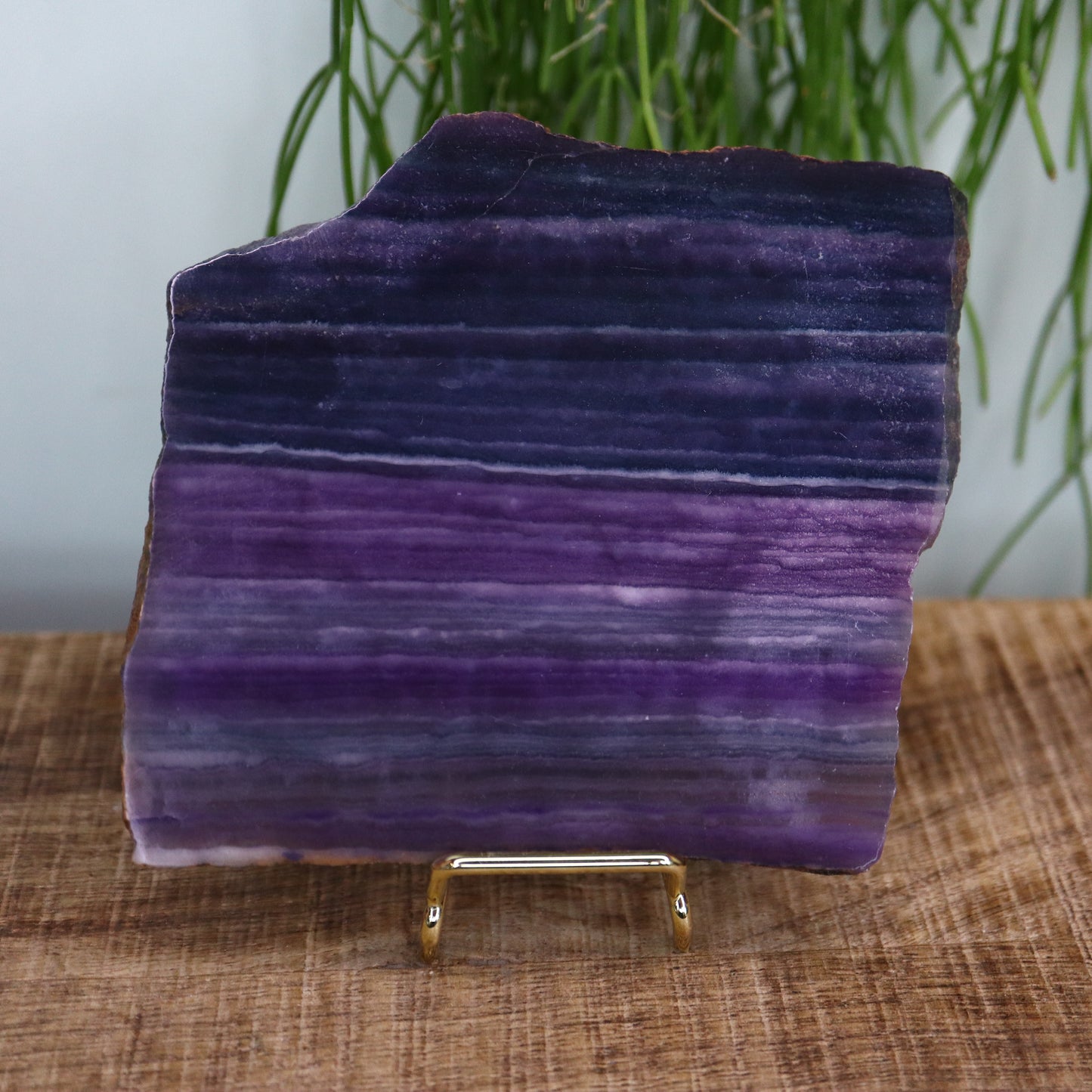 Fluorite slab