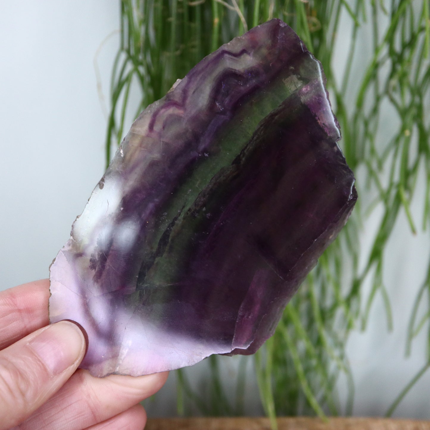 Fluorite slab