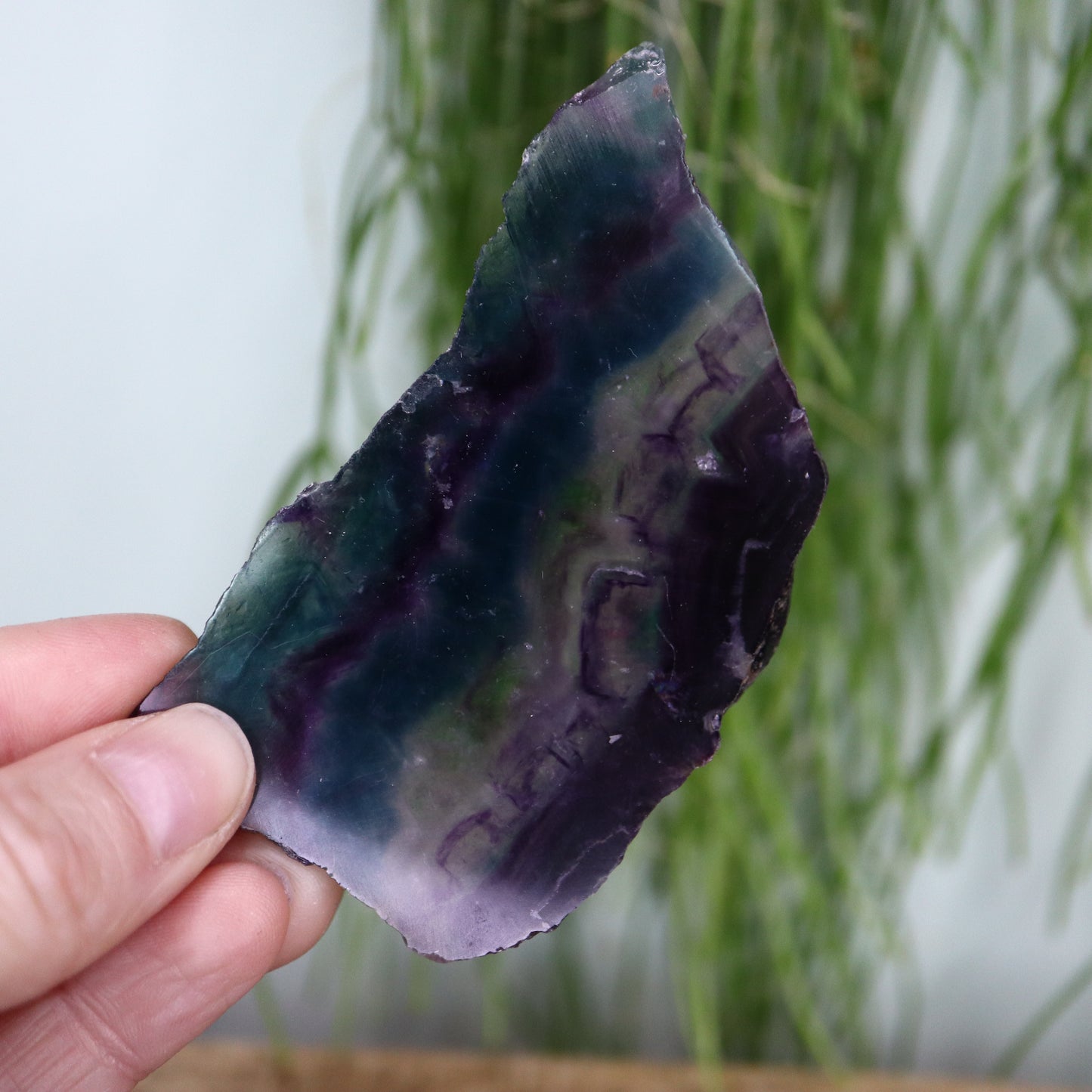 Fluorite slab