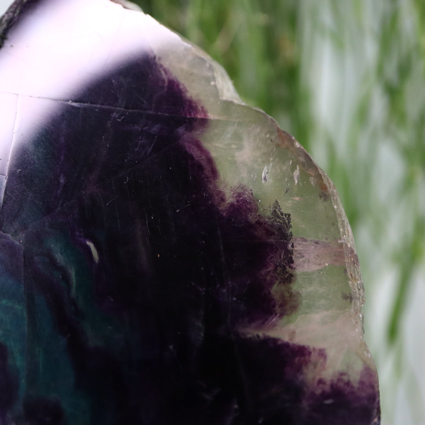 Fluorite slab