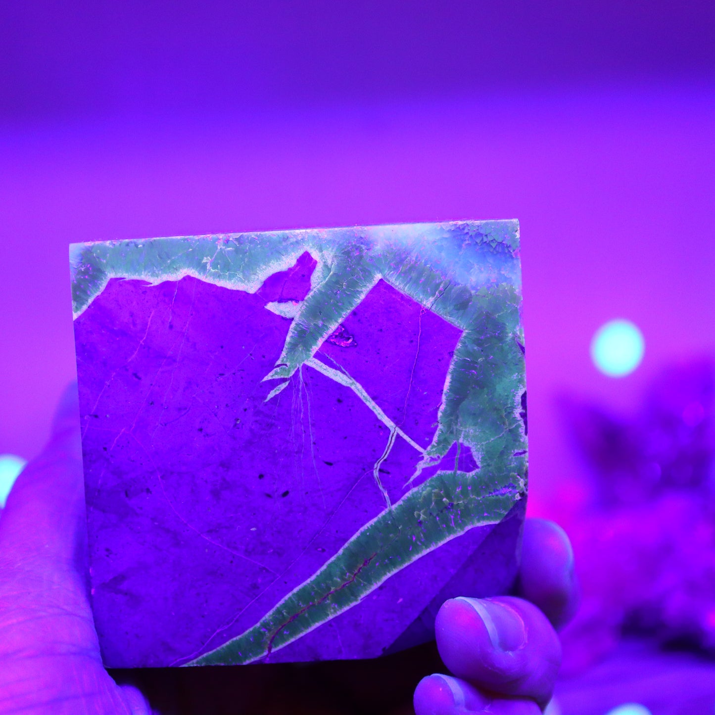 Septarie kubus UV