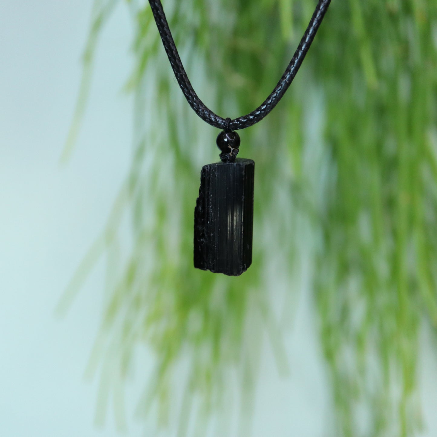 Zwarte tourmalijn ketting
