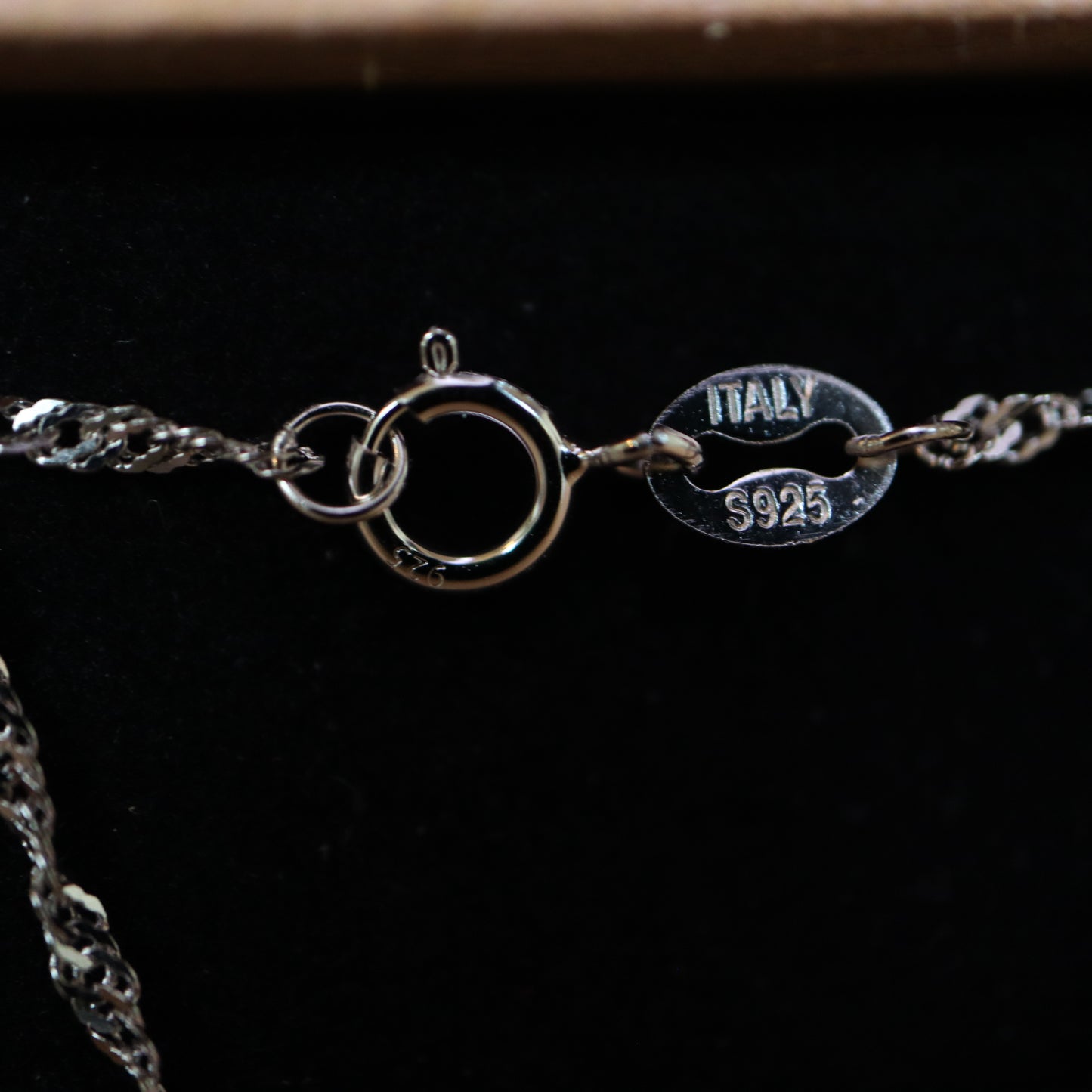 Ketting zilver 925 #E