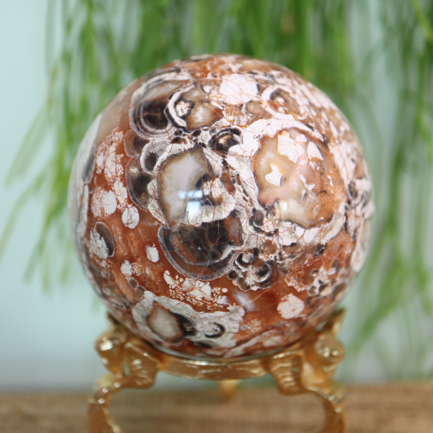 Indonesische Bloodsteen - Money agate