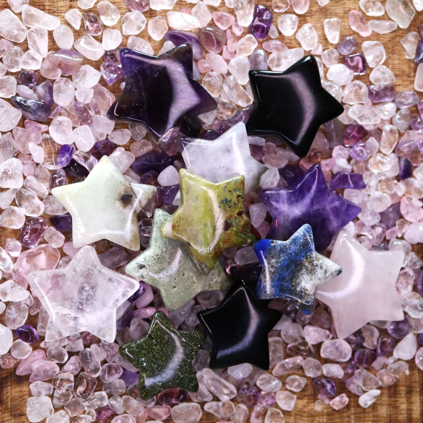 Willekeurige Ster Carving