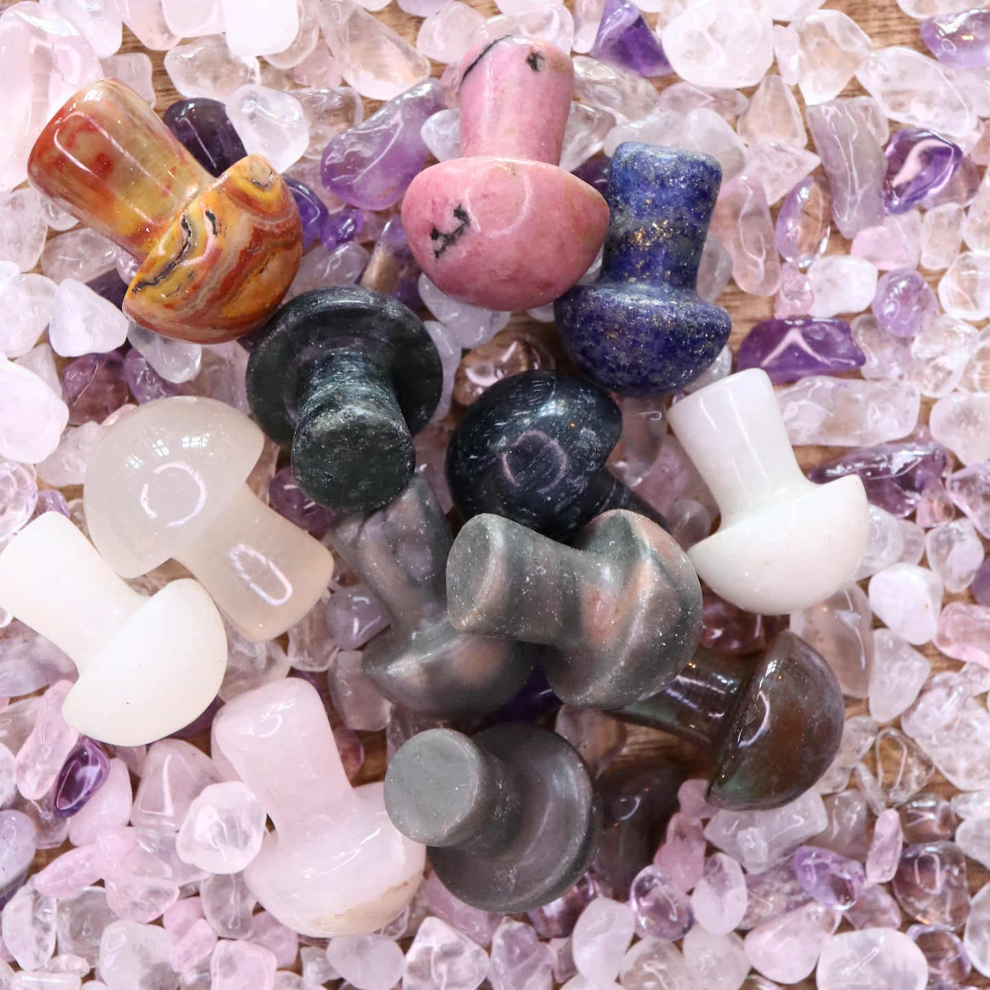 Willekeurige Mushroom Carving