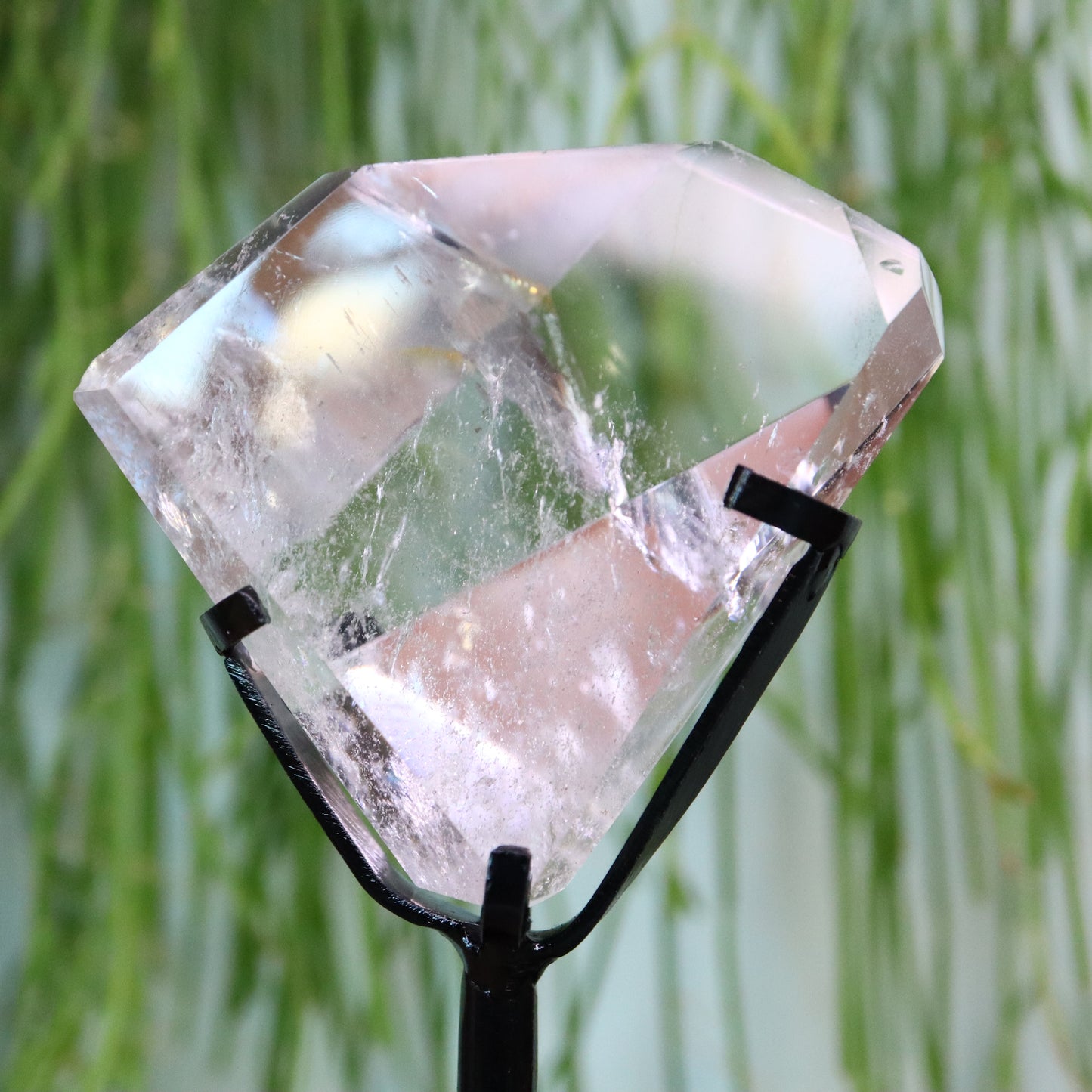 Bergkristal op houder
