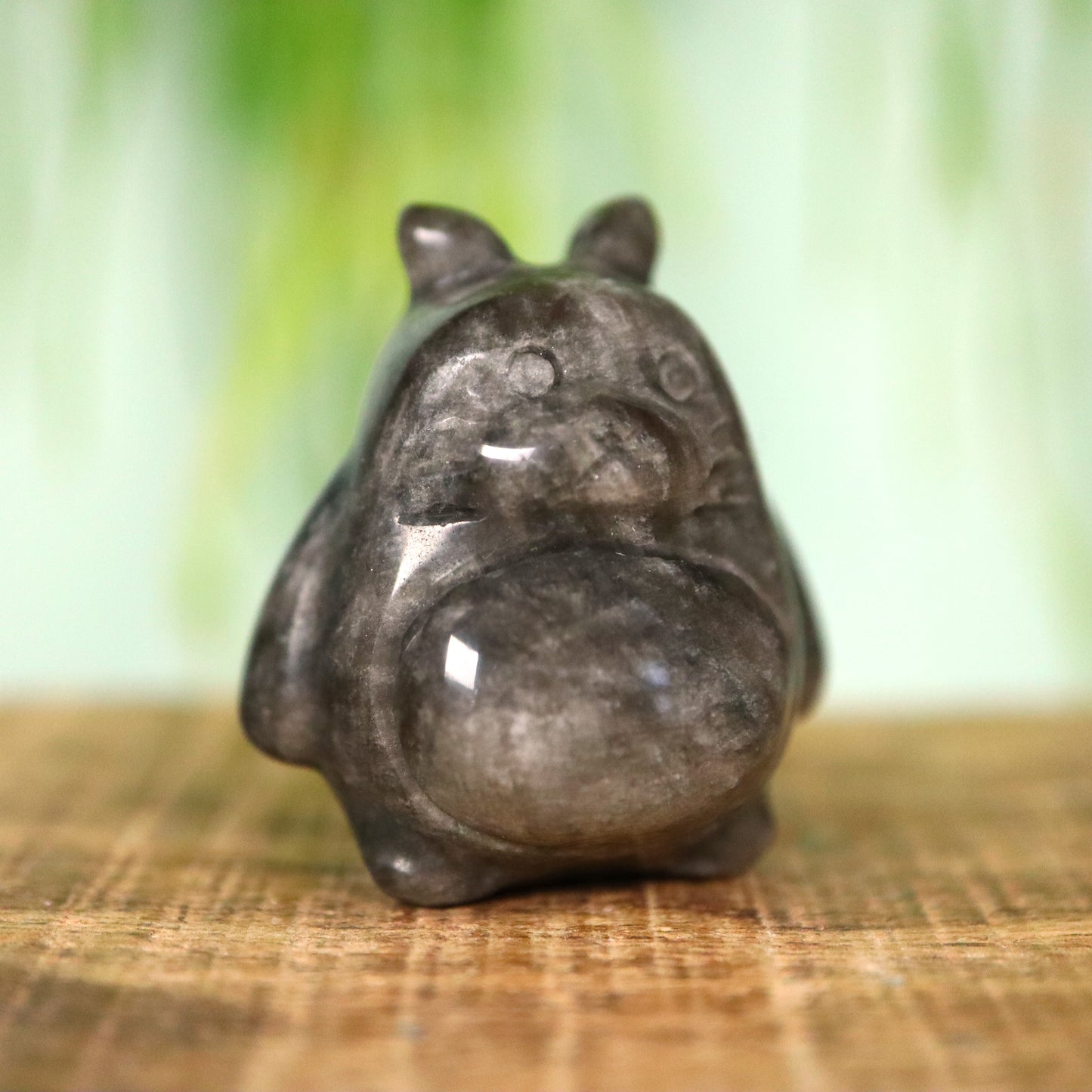Totoro Silver obsidiaan