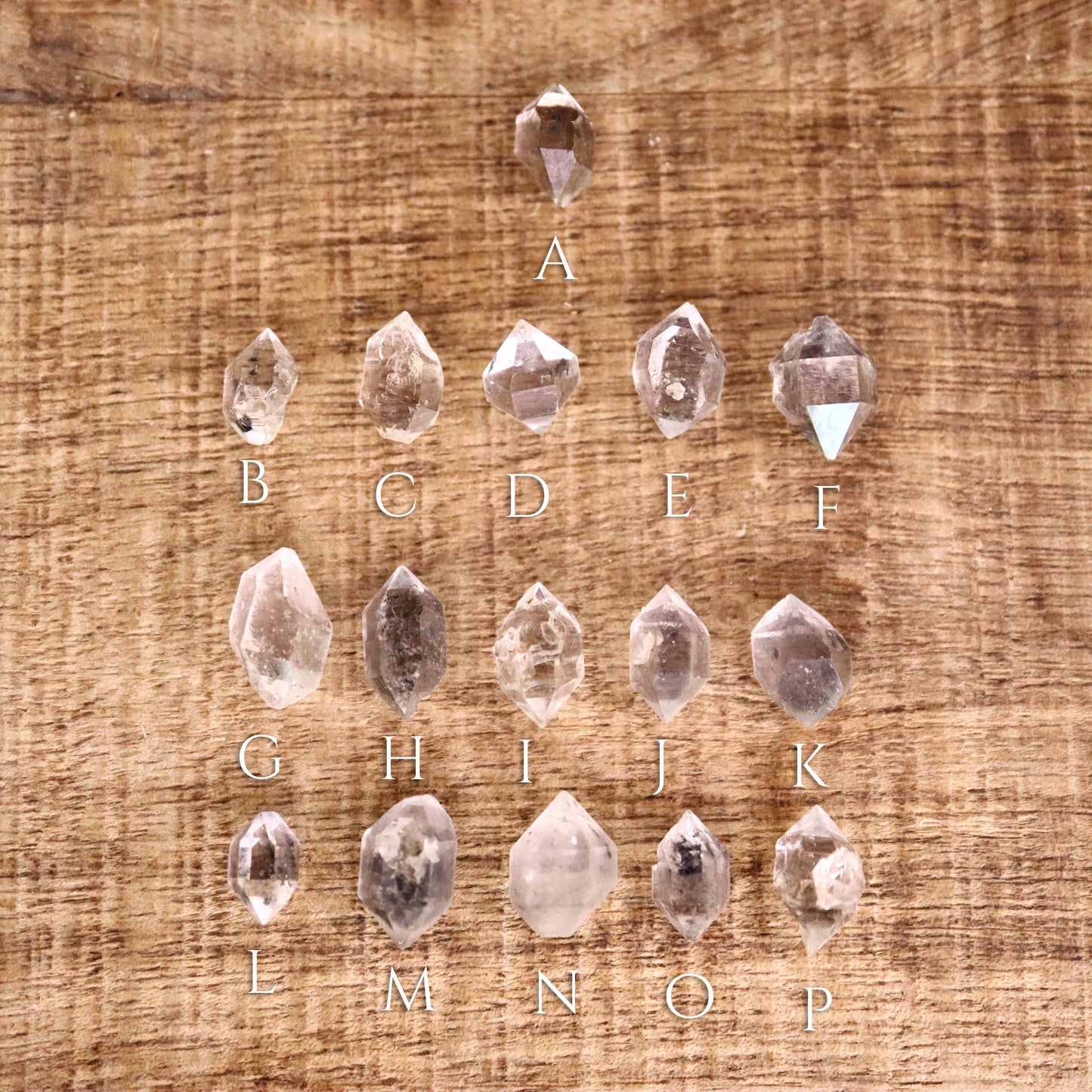 Herkimer diamanten