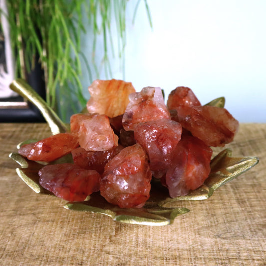 Hematoide kwarts ‘Red Healer/vuurkwarts’ Ruw