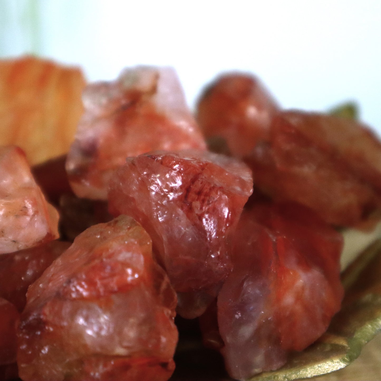 Hematoide kwarts ‘Red Healer/vuurkwarts’ Ruw