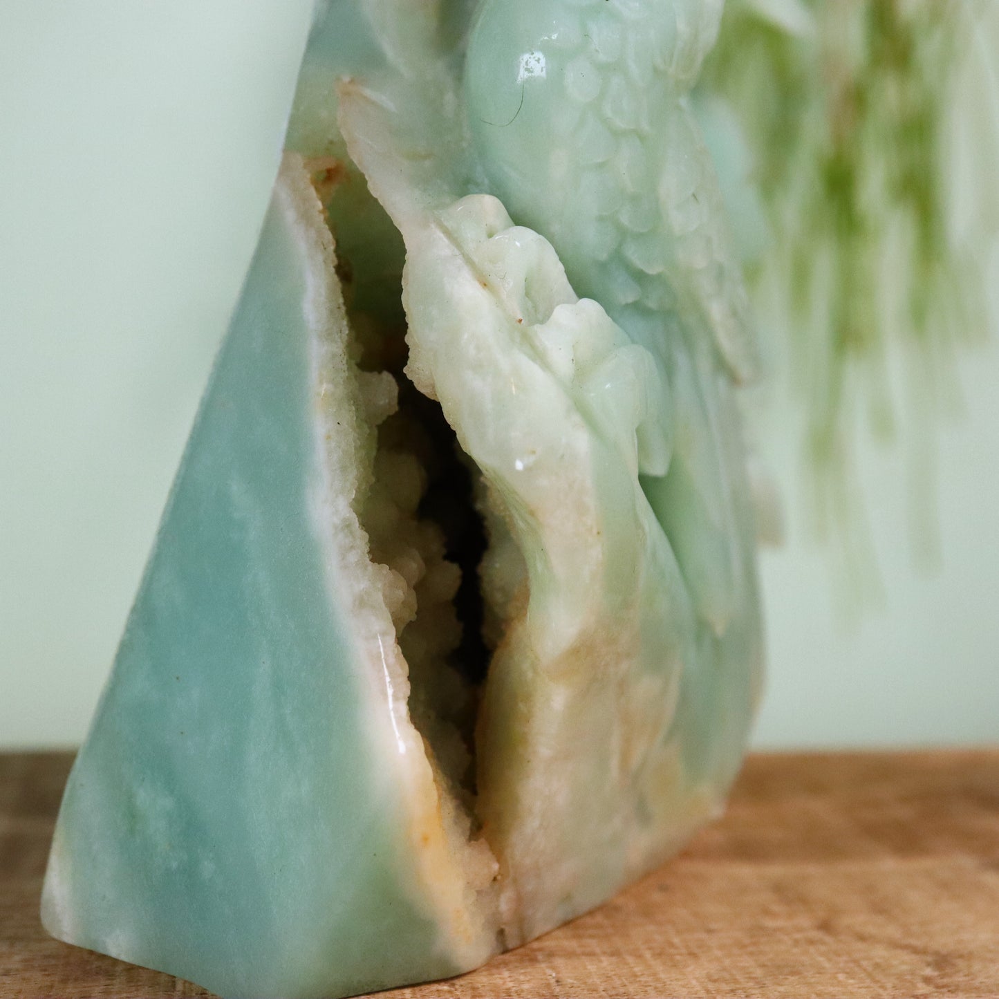 Handgeslepen Calciet Sculptuur