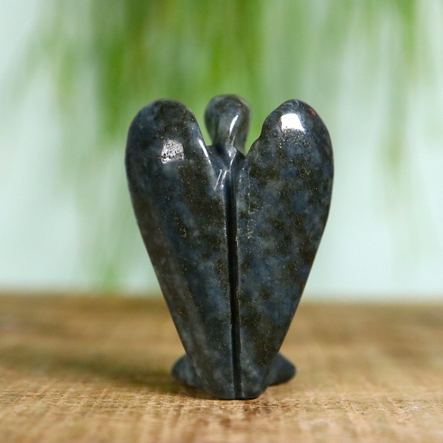 Engel Lapis lazuli en pyriet