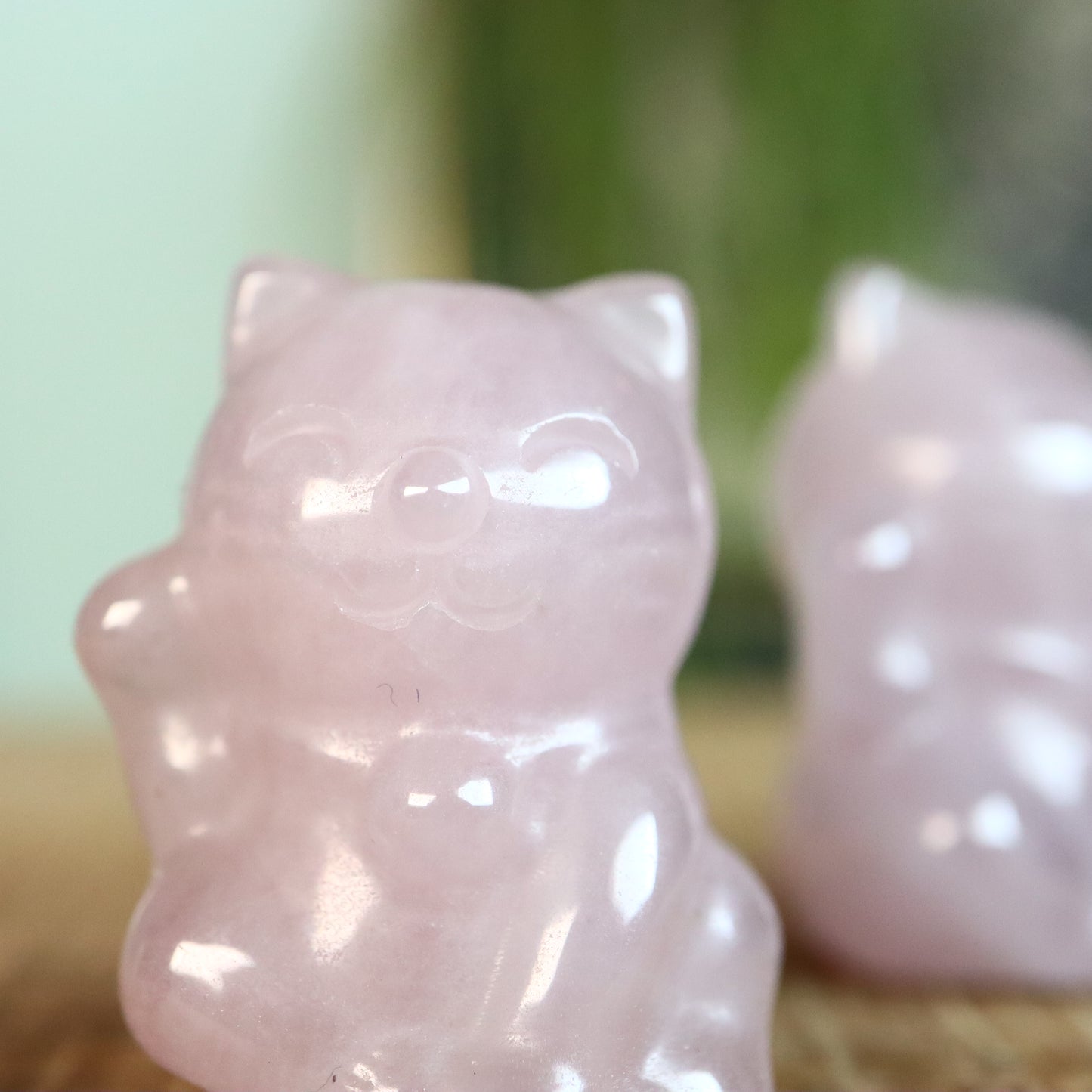 lucky cat Rozenkwarts