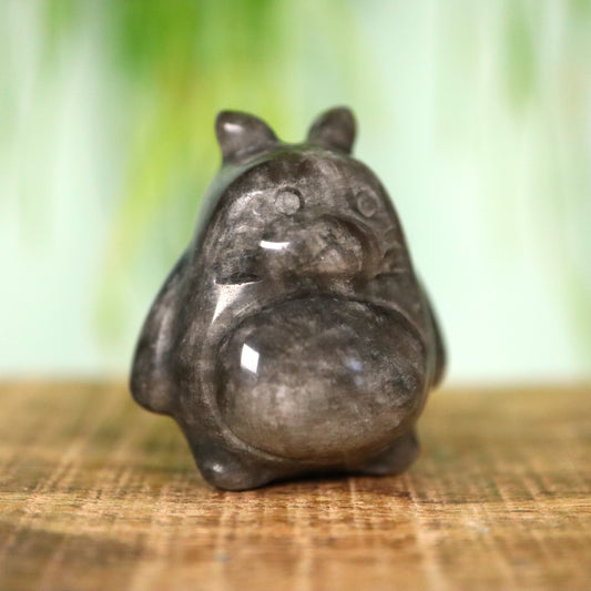 Totoro Silver obsidiaan
